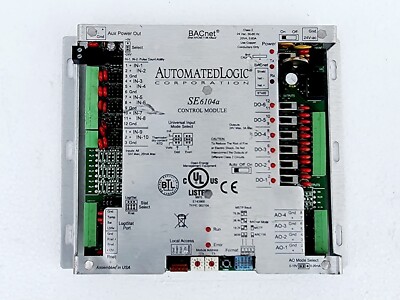 AUTOMATEDLOGIC SE6104a BACnet Control Module *For parts or not working* #5