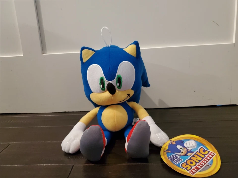 Sonic the Hedgehog Plush Doll Stuffed Animal Toy 12" Authentic SEGA NWT - Image 3 of 4
