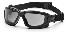 Pyramex I-Force Safety Goggle/Glasses with Black Frame and Gray Anti-Fog Lenses