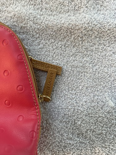 Estee Lauder Kosmetik Make-up Hot Pink & Braun Medium Reisegröße Tasche - Bild 3 von 5