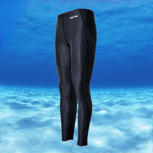Pantalones de Natación Hombres Traje de Baño Largo Traje de Baño Profesional Natación Entrenamiento Natación Leggings - Imagen 11 de 19