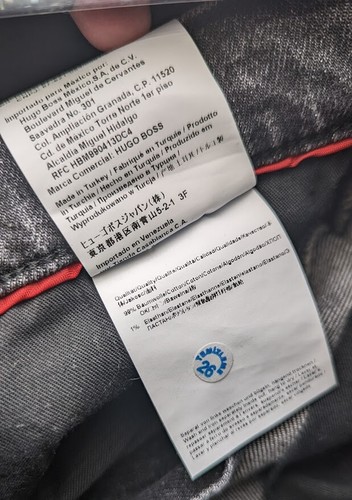 Hugo Boss men's jeans HUGO 734 010 - Extra Slim fit, see description for size - Picture 10 of 12