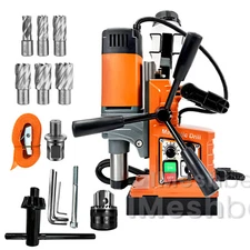 iMeshbean Magnetic Drill 1400W 2922lbf/13000N Portable Mag Drill Press 810RPM