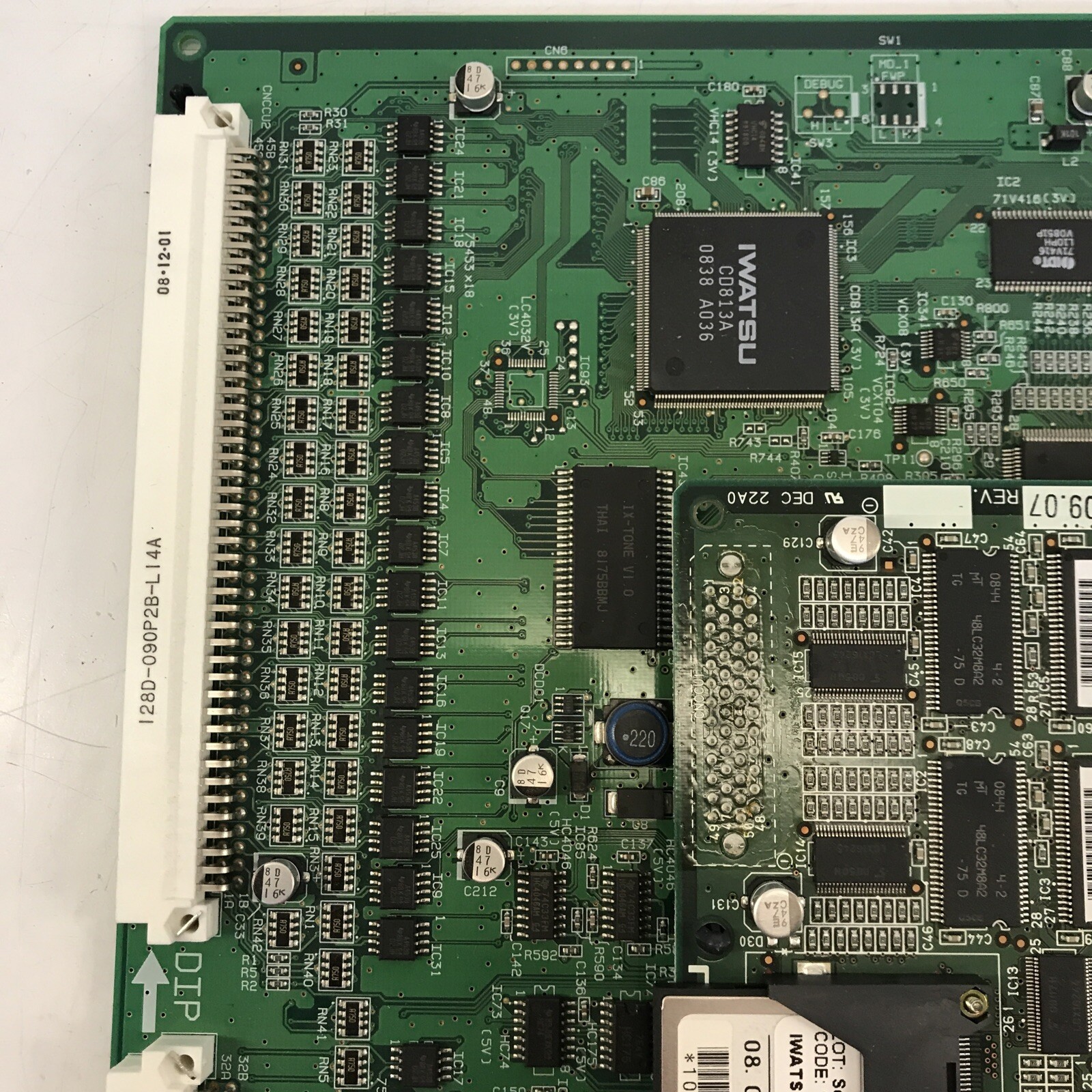 IWATSU IX-CCU Central Control Unit Card w/ IX-CFMU | eBay