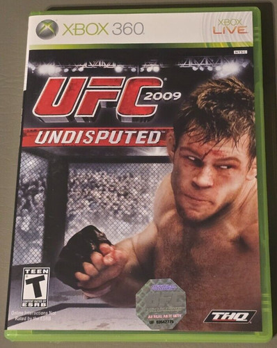 UFC Undisputed 2009 CIB Tested Used (XBOX 360)