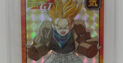 PSA 8 1996 DRAGON BALL GT SUPER SAIYAN TRUNKS SUPER BATTLE PART 17