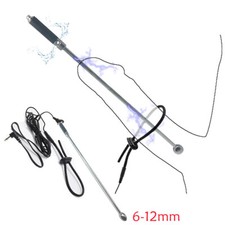 Male Electric Penis Plug Hollow Dilator E-Stim Penis Extender Ring BDSM Host