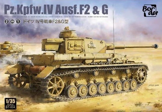 Border Model BT-004 1:35th scale Pz.Kpfw. IV Ausf. F2 & G