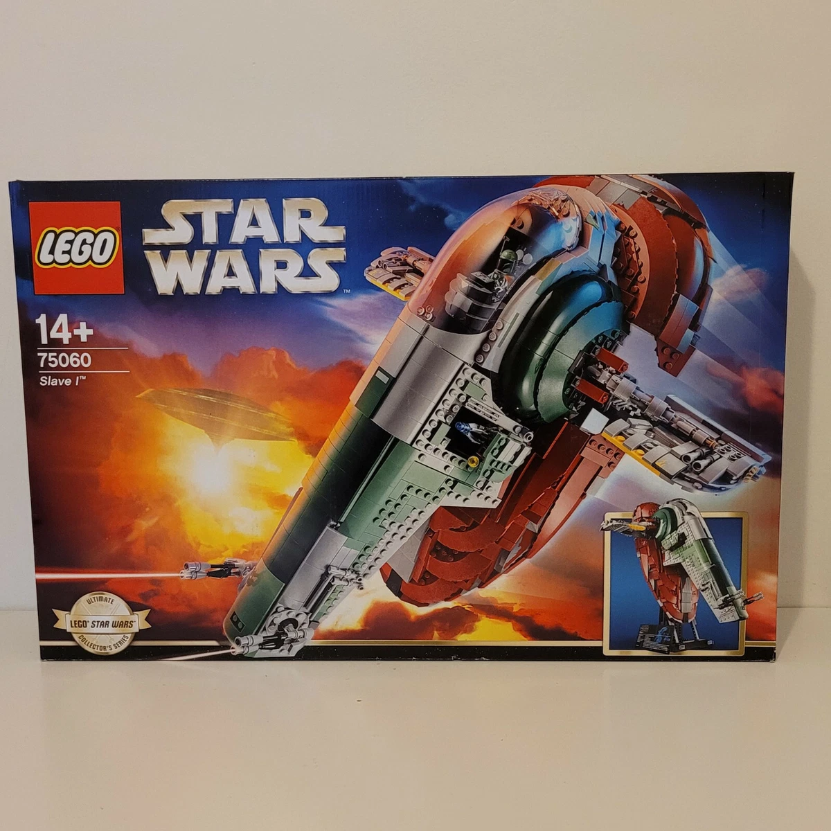 Star Wars Lego 75060 Boba Fett s Slave 1 Factory Sealed MIB eBay