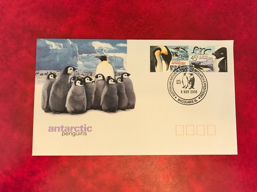 AAT AUSTRALIAN ANTARCTIC 2000 FDC EMPEROR PENGUINS MACQUARIE 02 UNOFFICIAL DATE - Picture 2 of 2