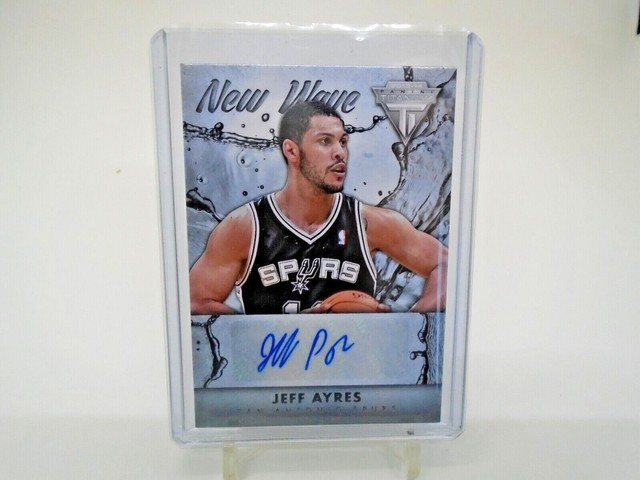 2013-14 Panini Titanium New Wave Jeff Ayres Auto