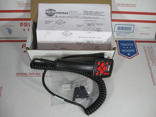 WESTERN GENUINE OEM 4-PIN FLEET-FLEX PLOW CONTROL 96500 MVP-PLUS WIDEOUT