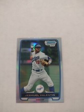 2012 Bowman Chrome Draft Prospects Refractor Jesmuel Valentin #bdpp11 (PWE)