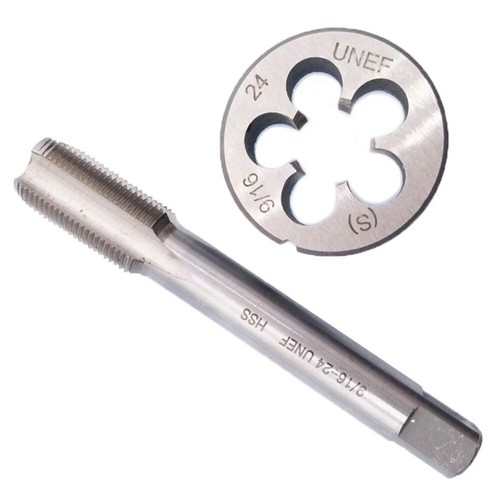 HSS 9/16-24 UNEF Tap - Right Hand Thread, US Stock, High-Speed Steel