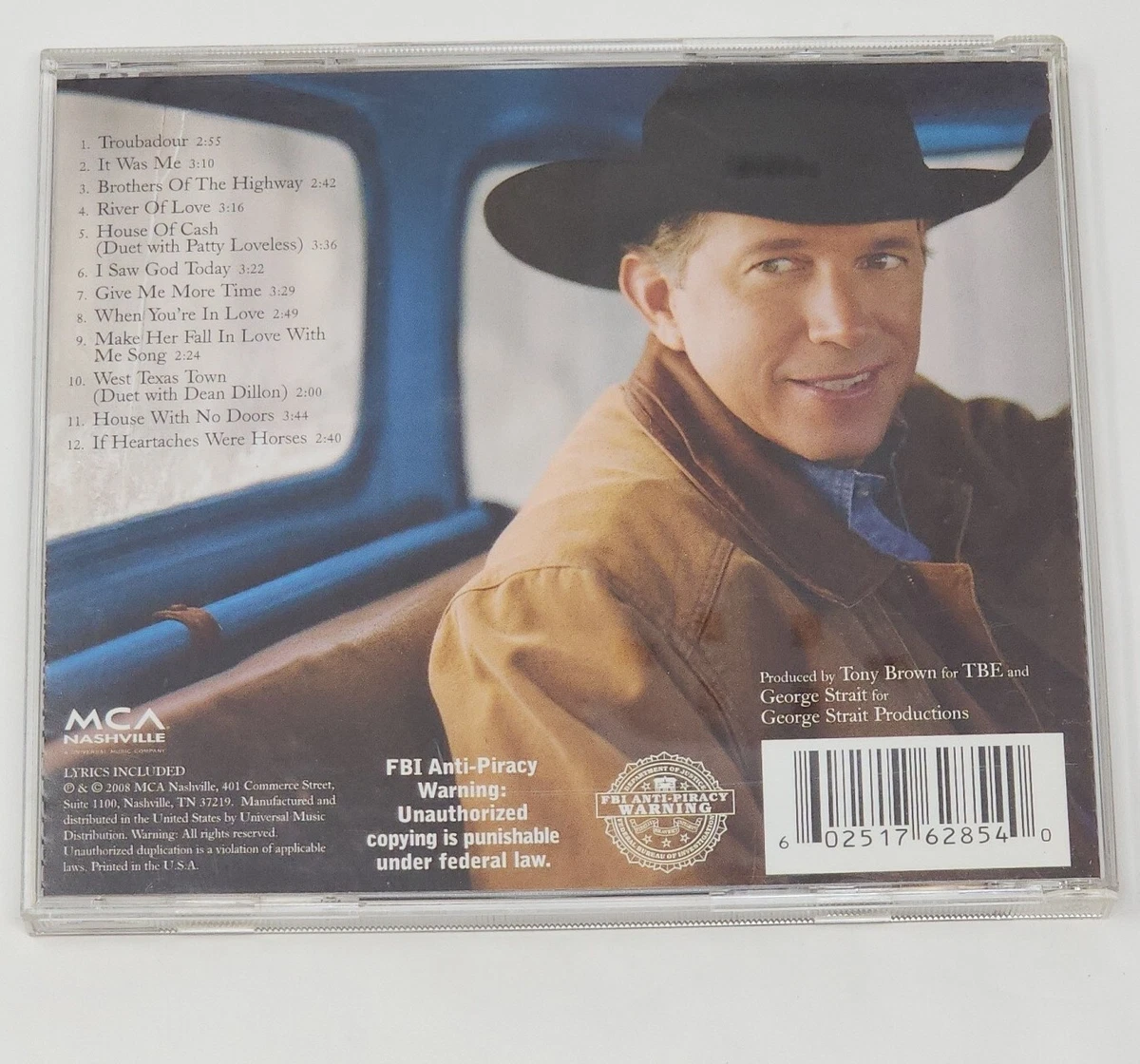 George Strait Troubadour Album