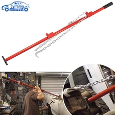 77175 Auto Body Alignment Bar Tool w/ Chain, Heavy Duty Bumper Alignment Bar,