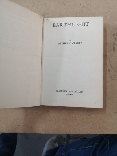 Arthur C. Clarke Earthlight 1955 1st Ed 2nd Impression. Sci-fi Book RARE - Picture 8 of 16