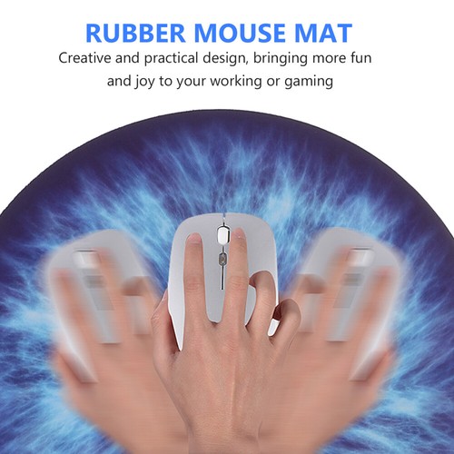 2 Pcs Muster - -Pad Ergonomisches Runde Mauspads Für Den Schreibtisch - Bild 8 von 11