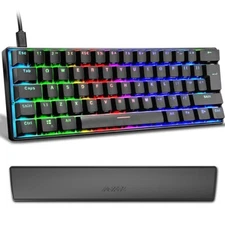 ZIYOU LANG MK14 Wired Gaming Keyboard Buy a keyboard and get a free hand rest