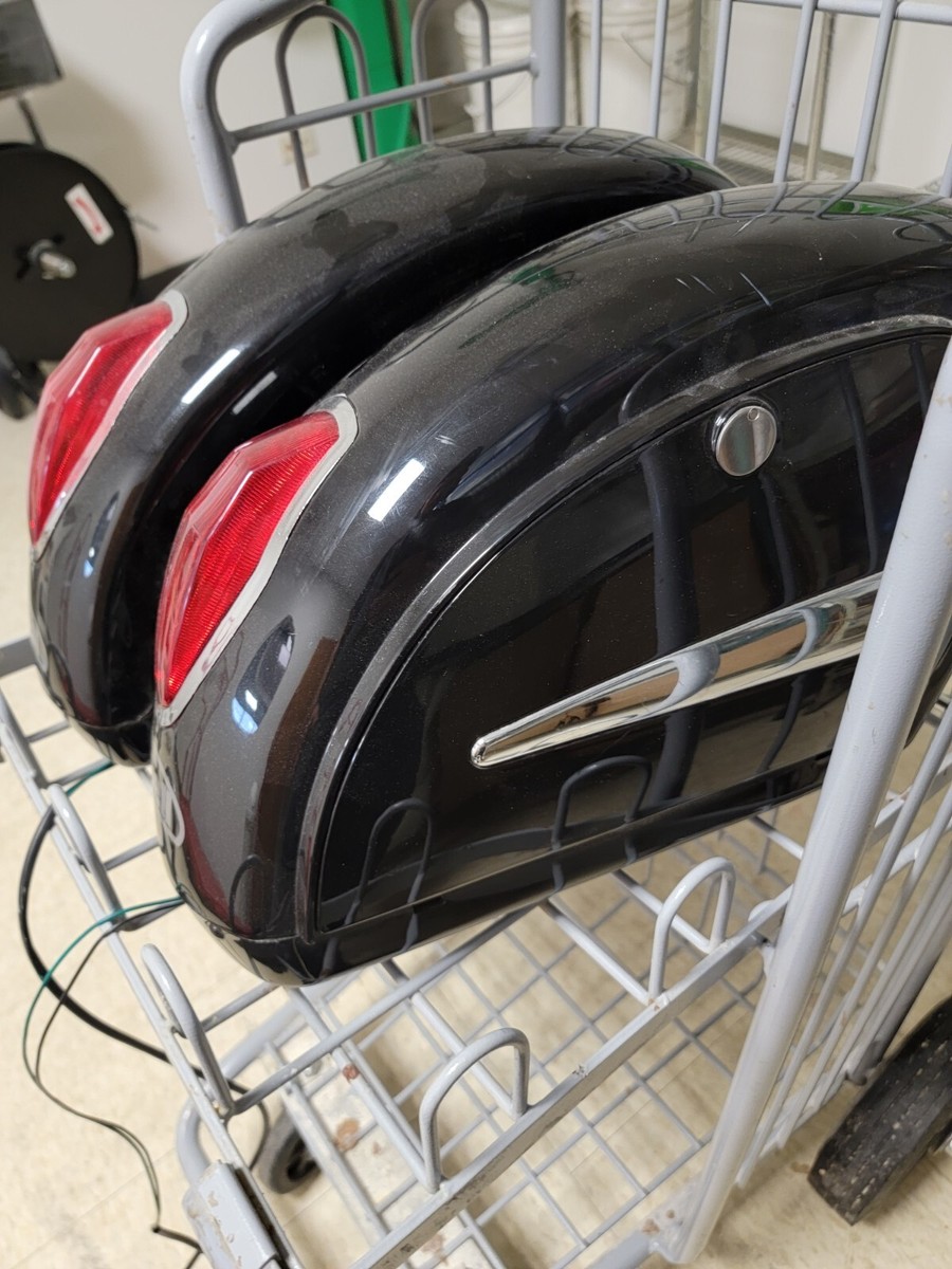 アクセサリー (sappy328i) Buell motorcycle bags Buell Motorcycle side bags saddle with keys and lights | eBay