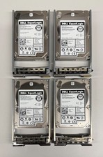 LOT OF 4x Y4MWH DELL EQUALLOGIC SEAGATE 600GB 6G SAS 10K 2.5" HDD HARD DRIVE