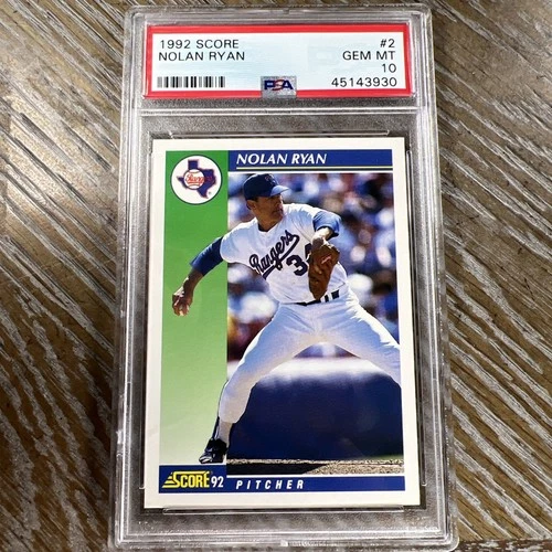 1992 Score - Nolan Ryan #2 PSA 10 Gem Mint