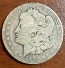 1893 $1 Morgan Silver Dollar - Series Key Date