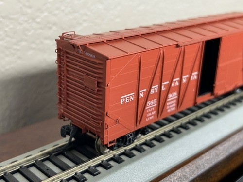 PENNSYLVANIA - HISTORIC USRA 40ft SINGLE SHEATHED BOXCAR HO Scale DETAILED NEW - Picture 6 of 13