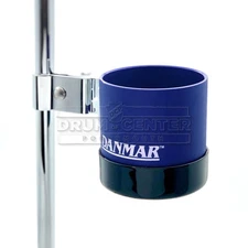 Danmar Clamp-On Cup Holder, Blue