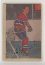 1954-55 Parkhurst Paul Masnick (Text Back) #13 0as4