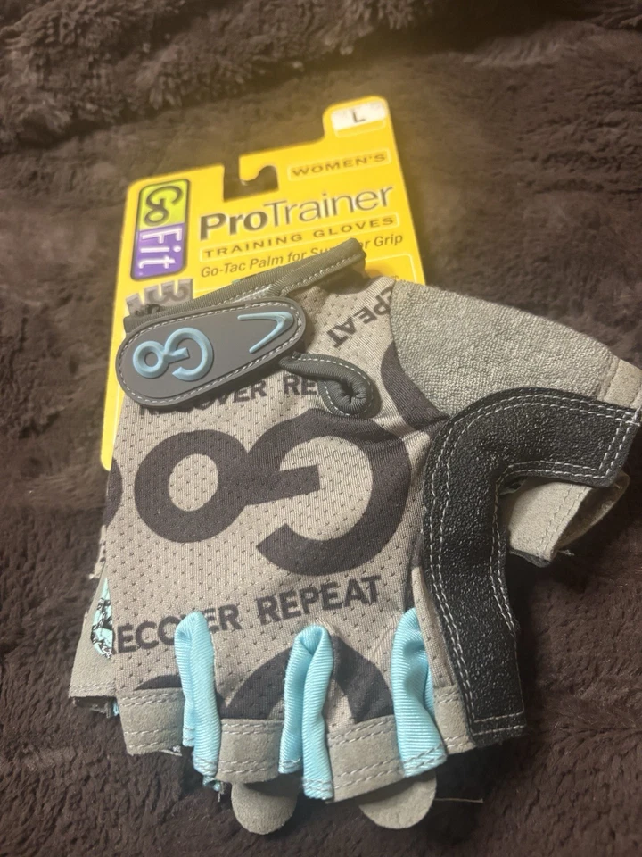 Guantes de entrenamiento GoFit Pro Trainer para mujer talla Grande NUEVO GO TAC PALM GF-WGTC-L/TU Foto 2 de 3