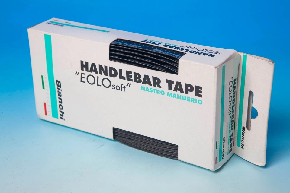 Handlebar Tape Bianchi Perforated Black + Corks Handlebars - Image 3 of 4