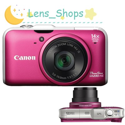 Canon PowerShot SX230 HS ピンク Canon PowerShot SX230 HS CMOS Digital Camera 12.1MP Pink Exposure