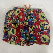 Vintage Peanuts Snoopy 3T Swim Trunks Boys Toddler