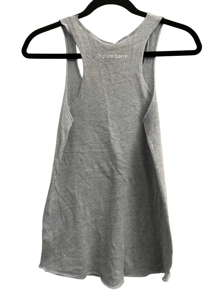 Camiseta sin mangas Pure Barre azul jaspeado talla M súper suave entrenamiento atlético yoga Pilates Foto 2 de 4