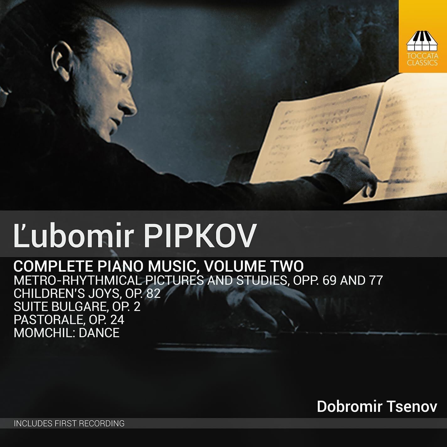 Пипков, Любомир Пипков: Альбом Sämtliche Klaviermusik, том 2 (CD)