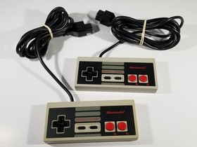 &curren; Nintendo Nes Control Deck Console System &curren; In Box Controllers Wires Work Mario