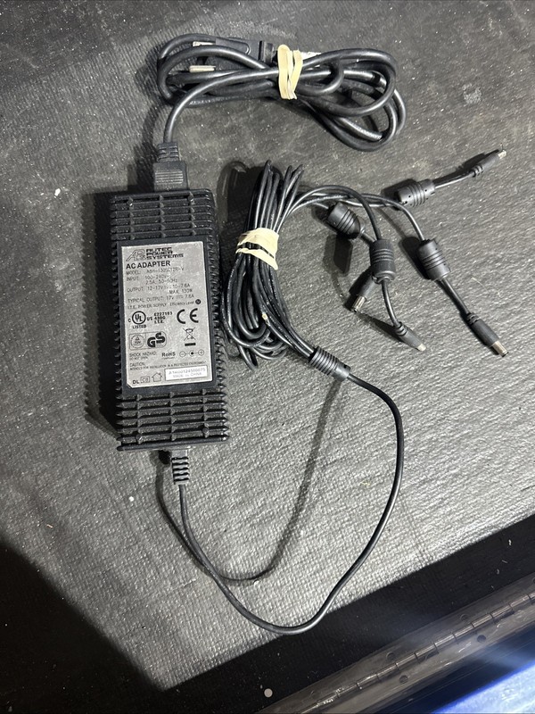 Autec Power Systems Ac Adapter Model A8H – 130Sc12R – V 4 Plug Ends!! L@@K!!!!
