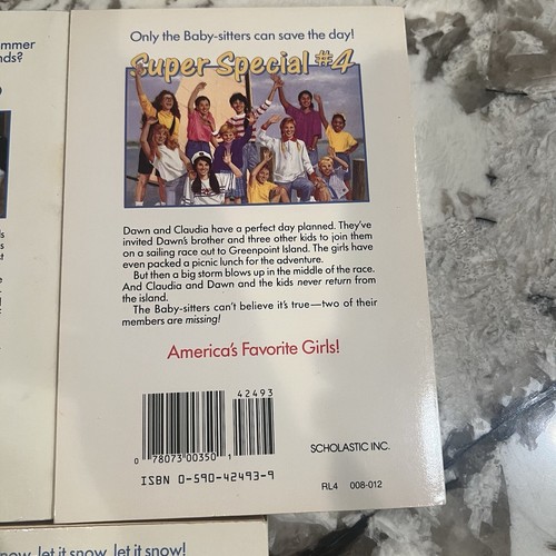 The Baby-Sitters Club Super Special Book Lot Of 5 (#1,2,4,5,7) Ann M. Martin - Picture 10 of 16
