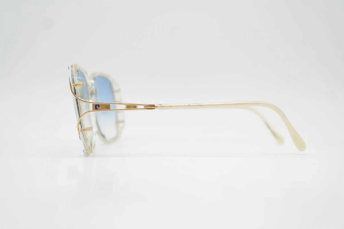 Vintage Sonnenbrille Pierre Cardin CS 140 3 Mehrfarbig Gold Oval sunglasses