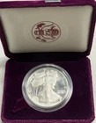 1992 S 1 oz .999 PROOF American Silver Eagle - NO BOX OR COA