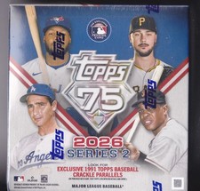 2026 TOPPS SERIES 2 BASEBALL MEGA BOX 196 cards MLB Brand New Sealed