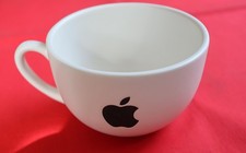 LARGE CERAMIC APPLE COMPUTER COFFEE CUP MUG