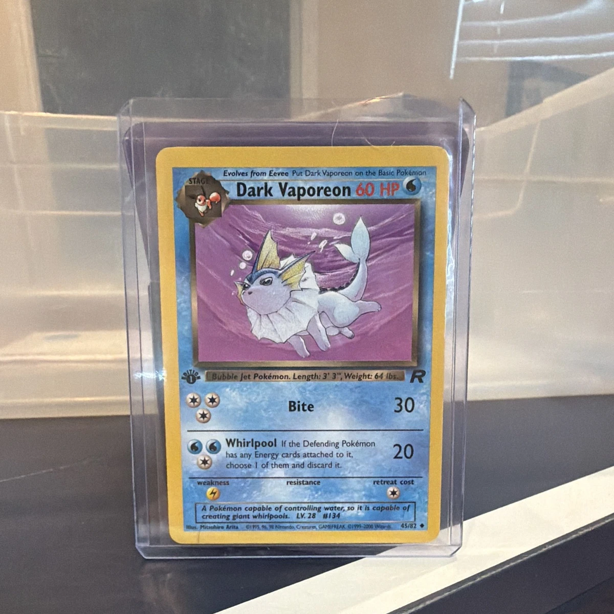 Dark Vaporeon 45/82 Team Rocket for sale | eBay