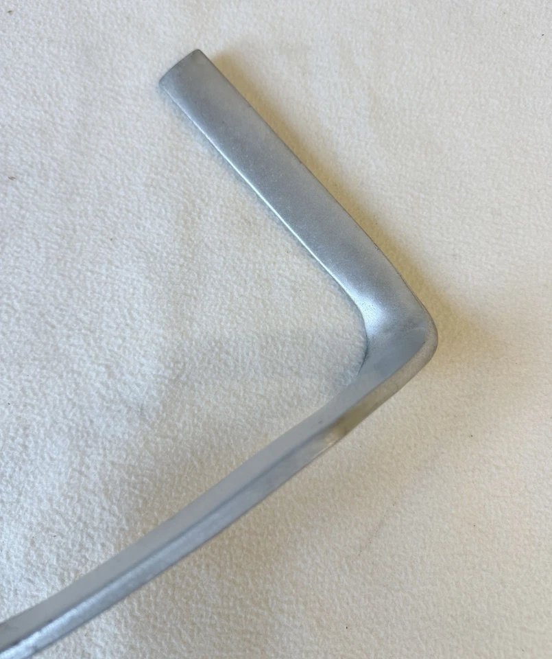 1964 Plymouth B Body LH Drivers Side Fender Headlight Surround Molding Fury Belv - Image 3 of 4