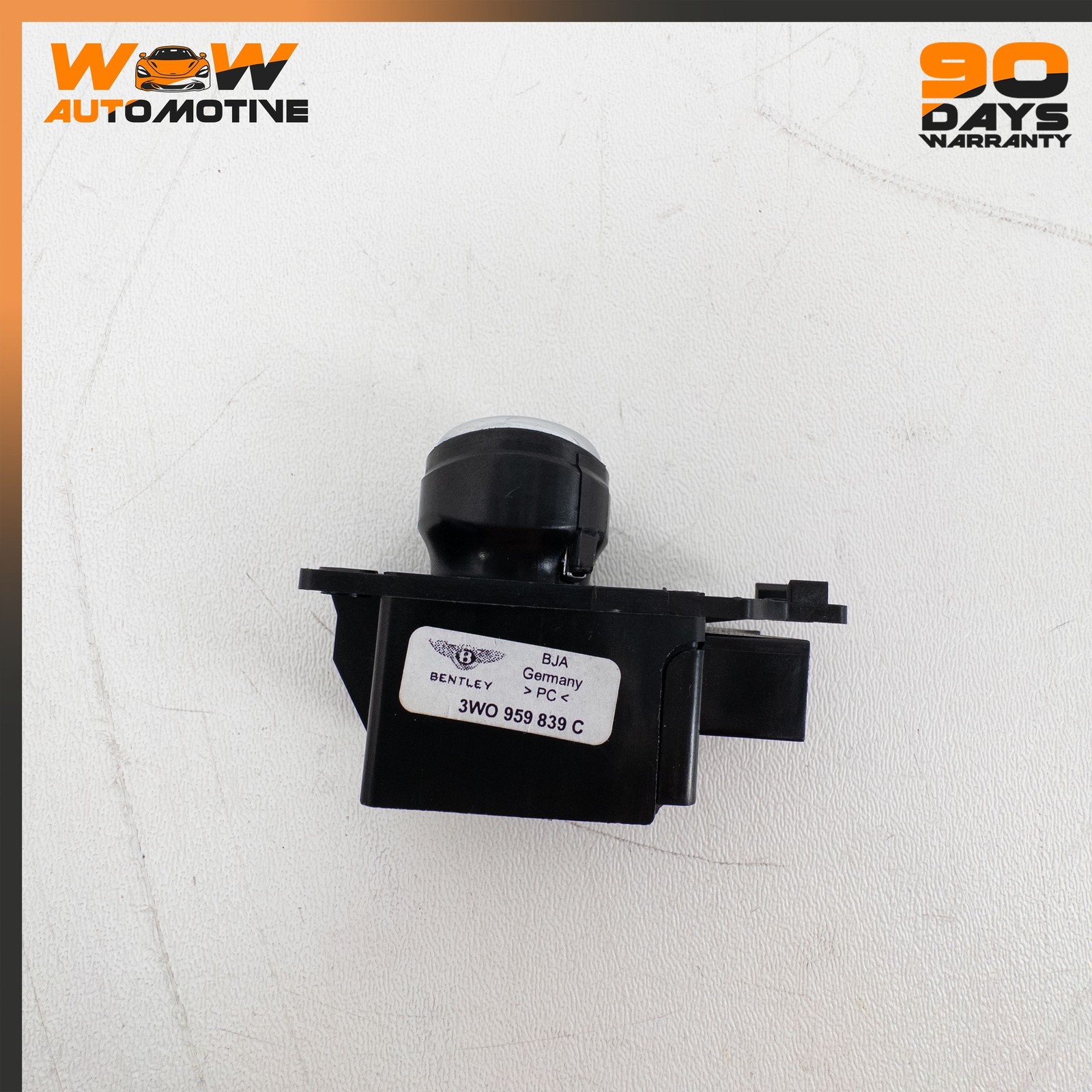 04-13 BENTLEY CONTINENTAL FLYING SPUR START STOP PUSH IGNITION BUTTON SWITCH OEM