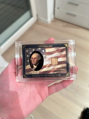 2025 POTUS President George Washinton White House Relic 98/149 topps 