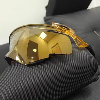Oakley QNTM Kato OO9481D Sunglasses, Yellow Frame, Gold Lenses | eBay
