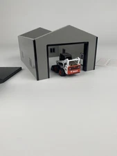 1/64 Custom Farm Shop Building 30x40 Toy Barn Grey Sides Black Roof