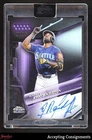 2026 Topps Chrome Black Randy Arozarena Chrome Black Autographs (RAW)